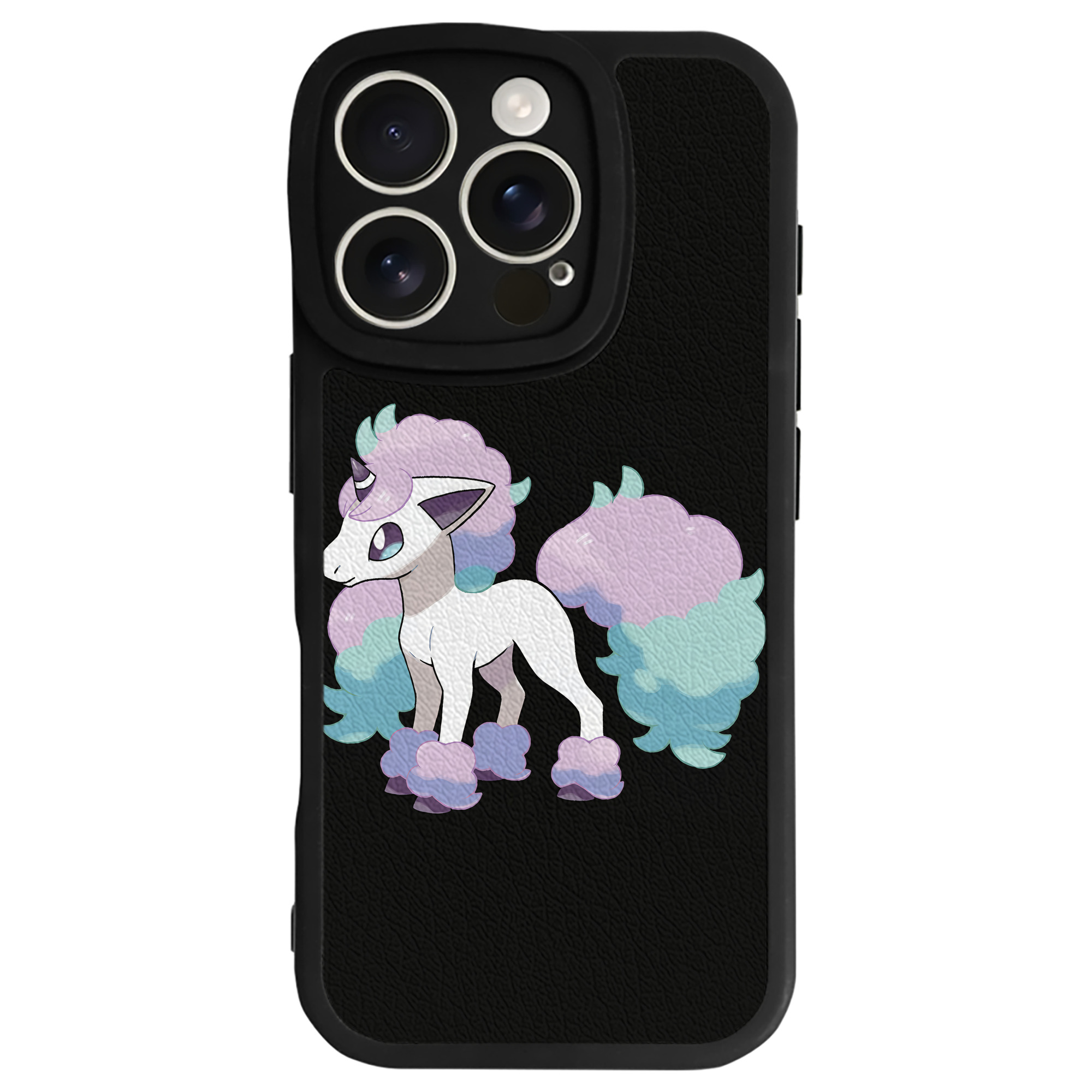 （画像用） ポケットモンスター Pokémon 【iPhone 16シリーズ対応】シリコンスマホケース（レザー調） 材質：シリコン